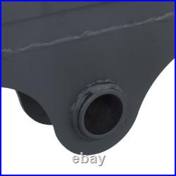 4000lb Heavy-Duty With Receiver Hitch & Spear Sleeves Skid Steer Pallet Fork Frame