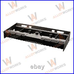 4000lb Skid Steer Pallet Fitk Frame WithReceiver Hitch& Spear Sleeves for Kubota