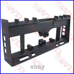 4000lb Skid Steer Pallet Fork Frame With Receiver Hitch Spear Sleeves fits Bobcat