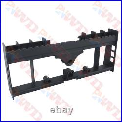 4000lb Skid Steer Pallet Fork Frame With Receiver Hitch Spear Sleeves fits Bobcat