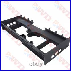 4000lb Skid Steer Pallet Fork Frame With Receiver Hitch Spear Sleeves fits Bobcat