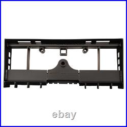 4000lb Skid Steer Pallet Fork Frame With Receiver Hitch &Spear Sleeves for Kubota