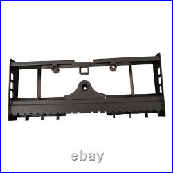 4000lb Skid Steer Pallet Fork Frame With Receiver Hitch &Spear Sleeves for Kubota