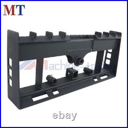 4000lb Skid Steer Pallet Fork Frame With Receiver Hitch & Spear Sleeves for Kubota