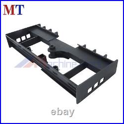 4000lb Skid Steer Pallet Fork Frame With Receiver Hitch & Spear Sleeves for Kubota