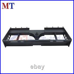 4000lb Skid Steer Pallet Fork Frame With Receiver Hitch & Spear Sleeves for Kubota