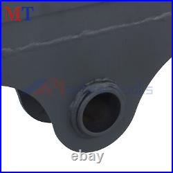 4000lb Skid Steer Pallet Fork Frame With Receiver Hitch & Spear Sleeves for Kubota