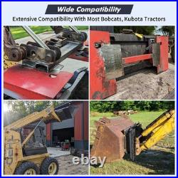 4000lb Skid Steer Quick Tach Conversion Adapter Attach with Adjustable Cross Brace