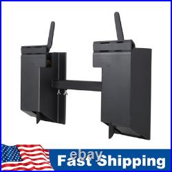 4000lb Skid Steer Quick Tach Conversion Adapter Attach with Adjustable Cross Brace