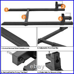 4000lb Tractor Pallet Forks Bucket Clamp On 60 For Skid Steer Loader