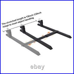 4000lb Tractor Pallet Forks Bucket Clamp On 60 For Skid Steer Loader
