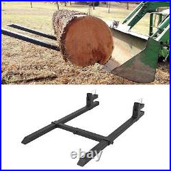 4000lb Tractor Pallet Forks Bucket Clamp On 60 For Skid Steer Loader