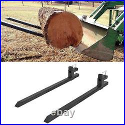 4000lb Tractor Pallet Forks Bucket Clamp On 60 For Skid Steer Loader