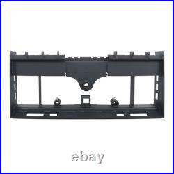 4000lb With Receiver Hitch & Spear Sleeves Skid Steer Heavy-Duty Pallet Fork Frame