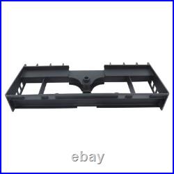 4000lb With Receiver Hitch & Spear Sleeves Skid Steer Heavy-Duty Pallet Fork Frame