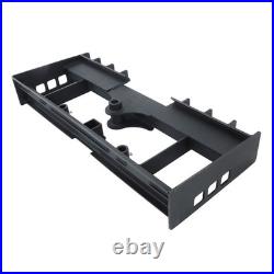 4000lb With Receiver Hitch & Spear Sleeves Skid Steer Heavy-Duty Pallet Fork Frame