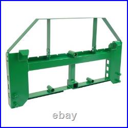 4000lbs Pallet Fork Frame For John Deere Loader Skid Steer For 2 Receiver Hitch