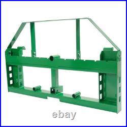 4000lbs Pallet Fork Frame For John Deere Loader Skid Steer For 2 Receiver Hitch