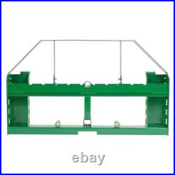 4000lbs Pallet Fork Frame For John Deere Loader Skid Steer For 2 Receiver Hitch