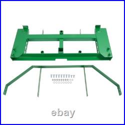 4000lbs Pallet Fork Frame For John Deere Loader Skid Steer For 2 Receiver Hitch