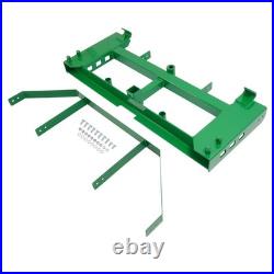 4000lbs Pallet Fork Frame For John Deere Loader Skid Steer For 2 Receiver Hitch