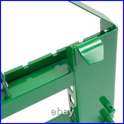 4000lbs Pallet Fork Frame For John Deere Loader Skid Steer For 2 Receiver Hitch