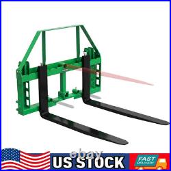 4000lbs Pallet Fork Frame With 48 Blades Attach for Skid Steer Tractor Heavy