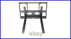 40 Skid Steer Pallet Fork Frame With 37 Blades Quick Attach 4000lbs