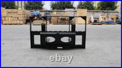 40 Skid Steer Pallet Fork Frame With 37 Blades Quick Attach 4000lbs