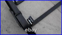 40 Skid Steer Pallet Fork Frame With 37 Blades Quick Attach 4000lbs