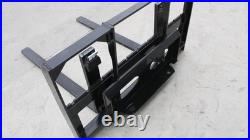40 Skid Steer Pallet Fork Frame With 37 Blades Quick Attach 4000lbs