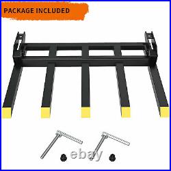 42 Clamp On Debris Forks Tractor Skid Steer Loader Attachment Heavy Duty Steel