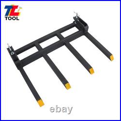 42 Clamp on Debris Fork Universal 2500lbs for Loader Bucket Skid Steer Tractor
