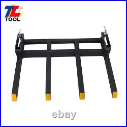 42 Clamp on Debris Fork Universal 2500lbs for Loader Bucket Skid Steer Tractor