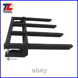 42 Clamp on Debris Fork Universal 2500lbs for Loader Bucket Skid Steer Tractor