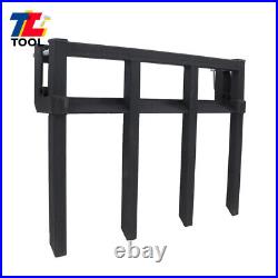 42 Clamp on Debris Fork Universal 2500lbs for Loader Bucket Skid Steer Tractor
