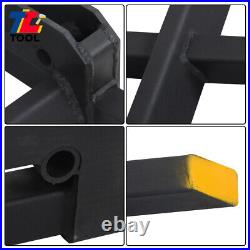42 Clamp on Debris Fork Universal 2500lbs for Loader Bucket Skid Steer Tractor