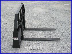42 Long Compact Tractor Pallet Forks Attachment Fits SkidSteer QA $199 Shipping