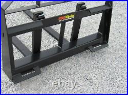 42 Long Compact Tractor Pallet Forks Attachment Fits SkidSteer QA $199 Shipping