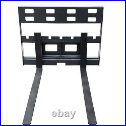 43 2000lbs Pallet Forks For Mini Skid Steer Loader Free Shipping USA Stock NEW