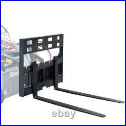 43 2000lbs Pallet Forks For Mini Skid Steer Loader Free Shipping USA Stock NEW