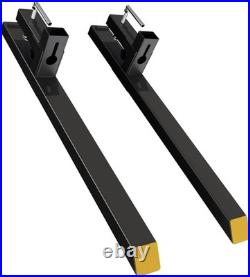 43 Heavy-Duty Skid Steer Forks 2000lbs Load Capacity for Versatile Use