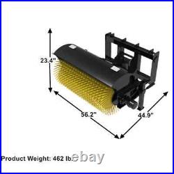 44 Small Skid Steer Hydraulic Angle Broom Sweeper