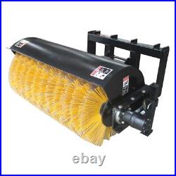 44 Small Skid Steer Hydraulic Angle Broom Sweeper