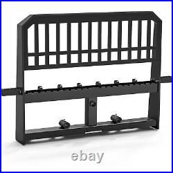 45 Frame Quick Tach Pallet Fork Attachment for Skid Steer Tractor 4000LBS Steel