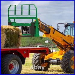 45 Frame Skid Steer Tractor With 48 Blades Pallet Fork Quick Attachment 4000LBS