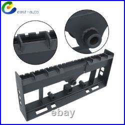 45 Skid Steer Pallet Fork Frame With Receiver Hitch 4000lbs Kubota Bobcat Tractor