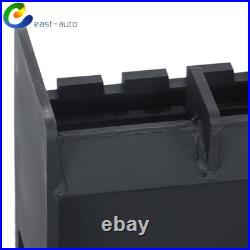 45 Skid Steer Pallet Fork Frame With Receiver Hitch 4000lbs Kubota Bobcat Tractor