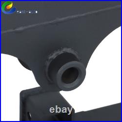 45 Skid Steer Pallet Fork Frame With Receiver Hitch 4000lbs Kubota Bobcat Tractor