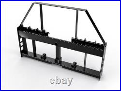 45 Skid Steer Tractor Quick Attachment Frame With 2 Receiver & 48 Blades 4000LB
